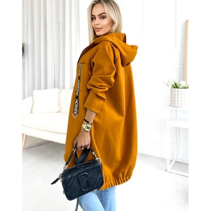 Mirla | Fleece Hoodie Jacka - Dam Winterjacka-Eva Jonsson