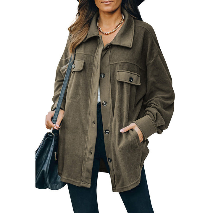 Mirla | Fleece-Knapp-Jacka.-Eva Jonsson