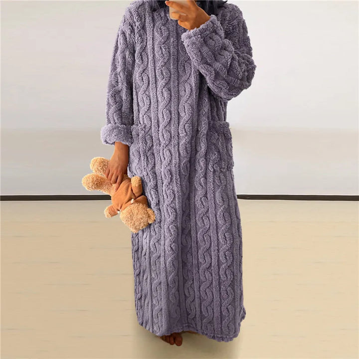 Mirla | Fleece Teddy Klänning-Eva Jonsson