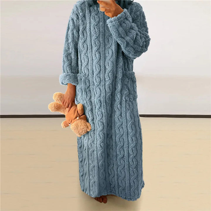 Mirla | Fleece Teddy Klänning-Eva Jonsson