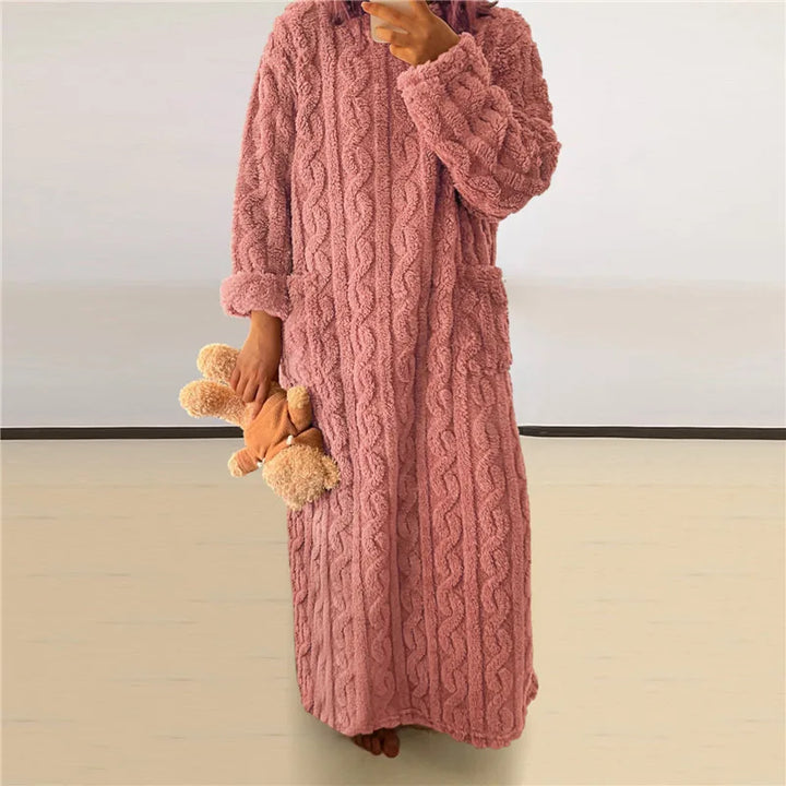 Mirla | Fleece Teddy Klänning-Eva Jonsson
