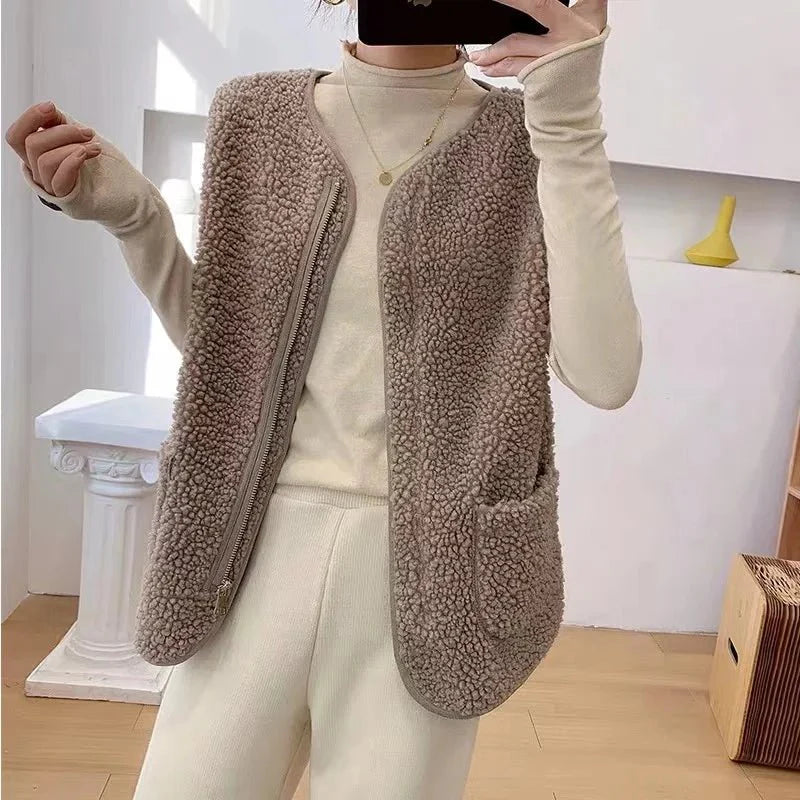 Mirla | Fleece-Väst Jacka-Eva Jonsson