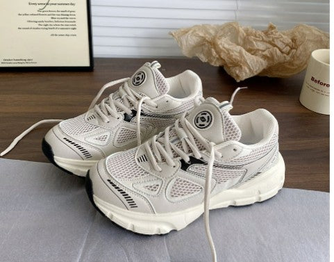 Mirla | Flerfärgade Mesh Sneakers med Tjock Sula för Damer-Eva Jonsson