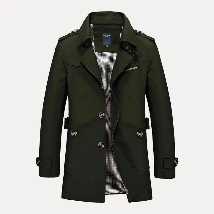 Mirla | Flip Kragen Trenchcoat-Eva Jonsson