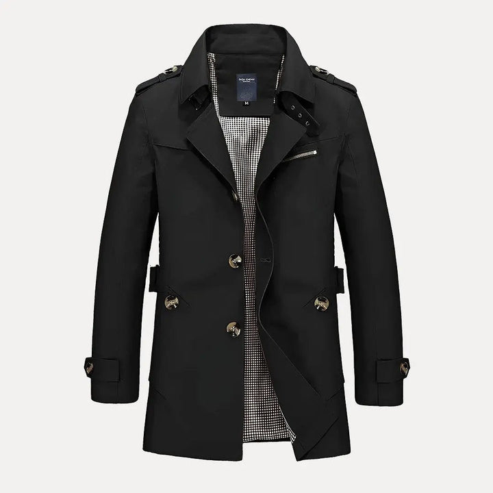 Mirla | Flip Kragen Trenchcoat-Eva Jonsson