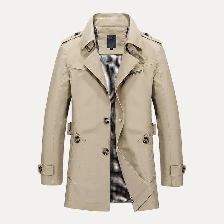 Mirla | Flip Kragen Trenchcoat-Eva Jonsson