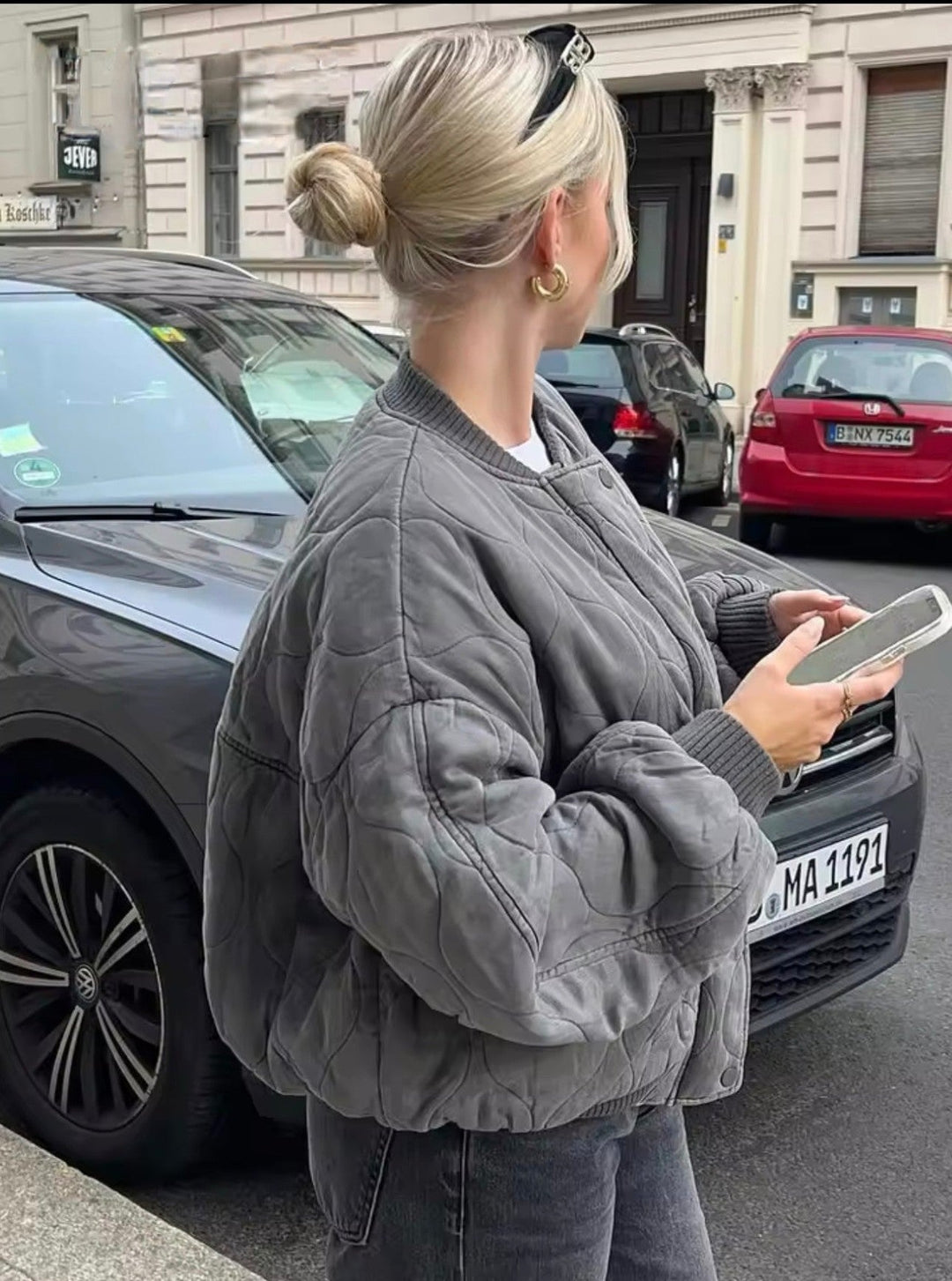 Mirla | Fodrad Bomberjacka-Eva Jonsson
