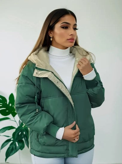 Mirla | Fodrad Hoodiejacka - Bekväm och Stilfull för Svalt Väder-Eva Jonsson