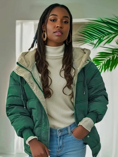 Mirla | Fodrad Hoodiejacka - Bekväm och Stilfull för Svalt Väder-Eva Jonsson
