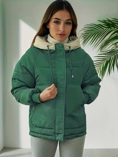 Mirla | Fodrad Hoodiejacka - Bekväm och Stilfull för Svalt Väder-Eva Jonsson
