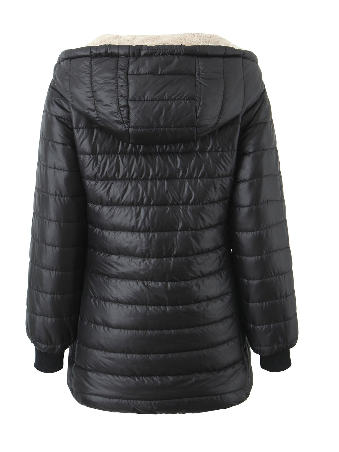 Mirla | Fodrad damhoodie i enfärgad design-Eva Jonsson