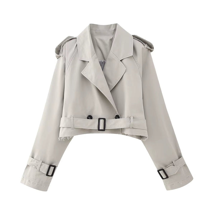 Mirla | Förkortad Trenchcoat-Eva Jonsson