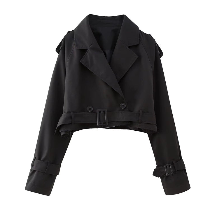Mirla | Förkortad Trenchcoat-Eva Jonsson