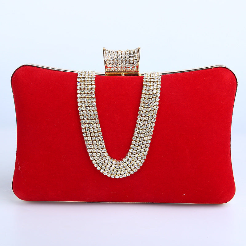 Mirla | Formad Diamant-Suede-Väska-Eva Jonsson