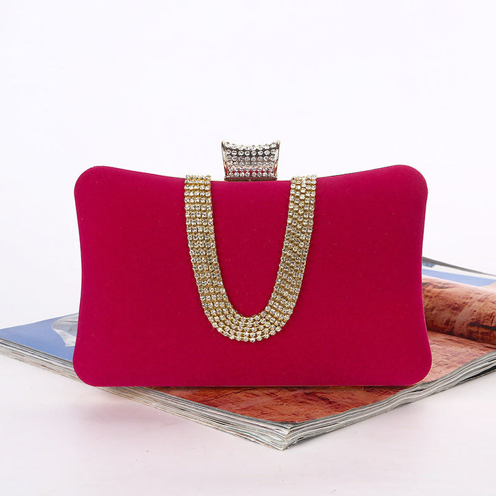 Mirla | Formad Diamant-Suede-Väska-Eva Jonsson