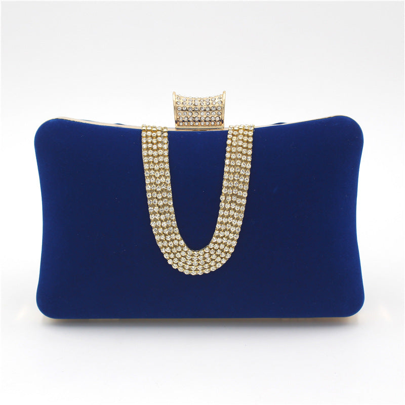 Mirla | Formad Diamant-Suede-Väska-Eva Jonsson