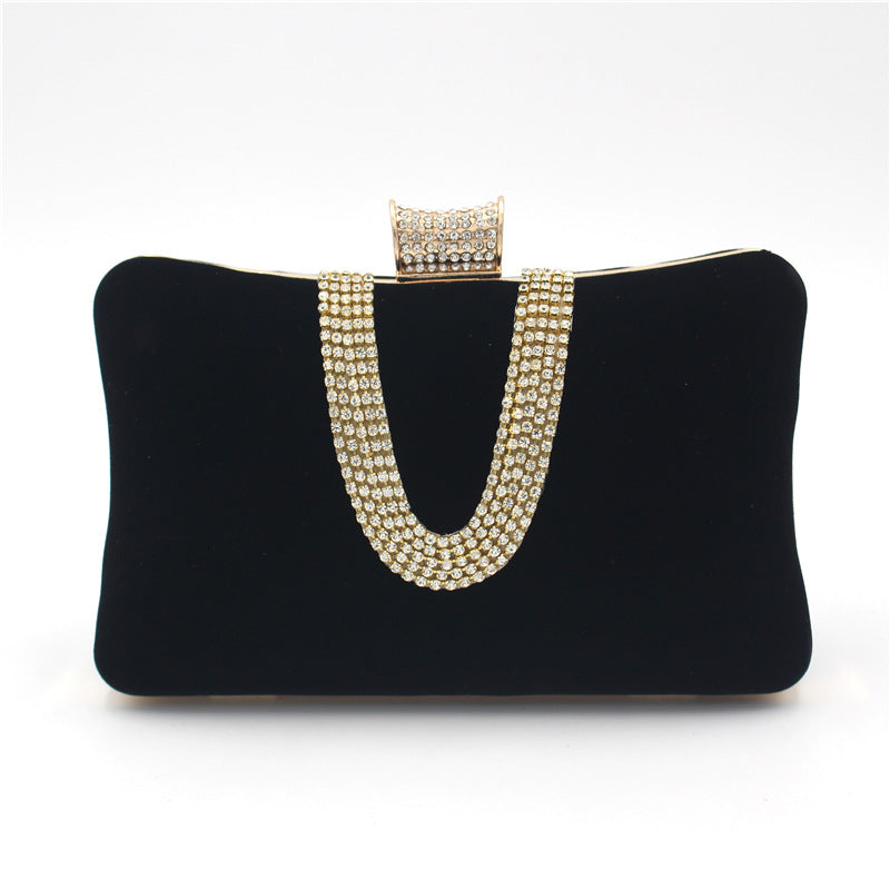 Mirla | Formad Diamant-Suede-Väska-Eva Jonsson