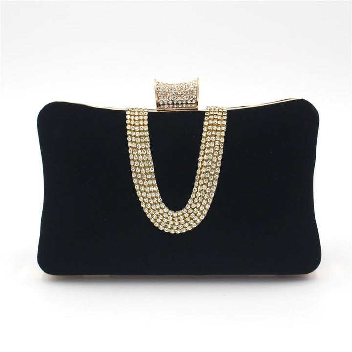 Mirla | Formad Diamant-Suede-Väska-Eva Jonsson