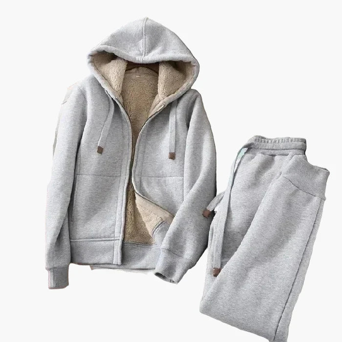 Mirla | Fritid Träningsoverall med Hoodiejacka och Joggingsbyxor - Sportig & Bekväm för Vardag och Fitness-Eva Jonsson