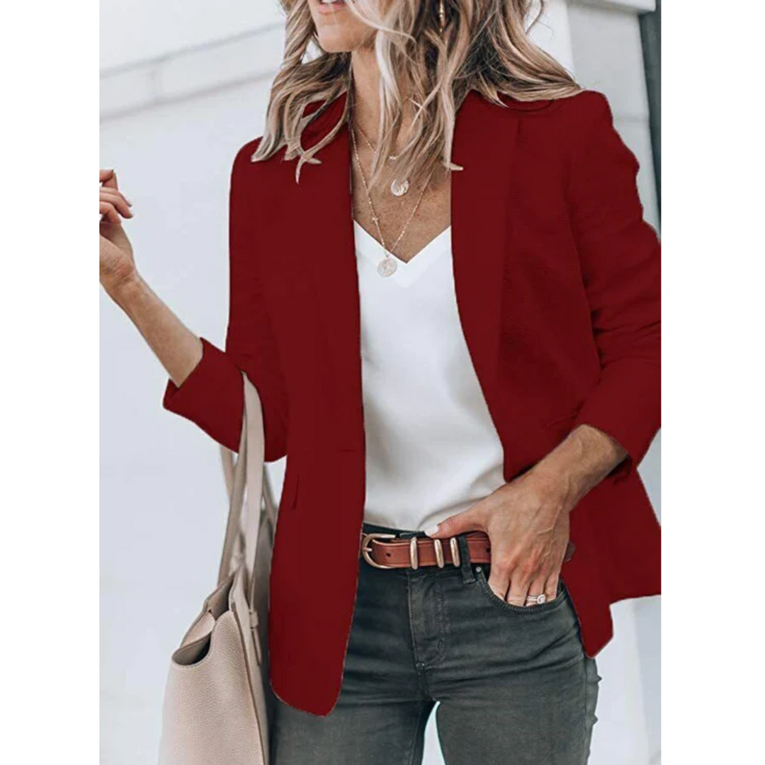 Mirla | Fritidsblazer Klassisk & Mångsidig-Eva Jonsson