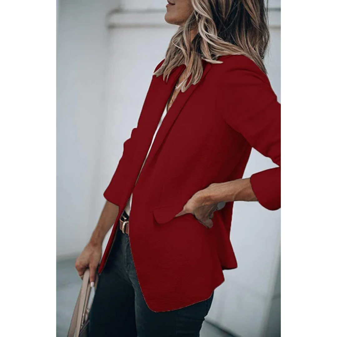 Mirla | Fritidsblazer Klassisk & Mångsidig-Eva Jonsson