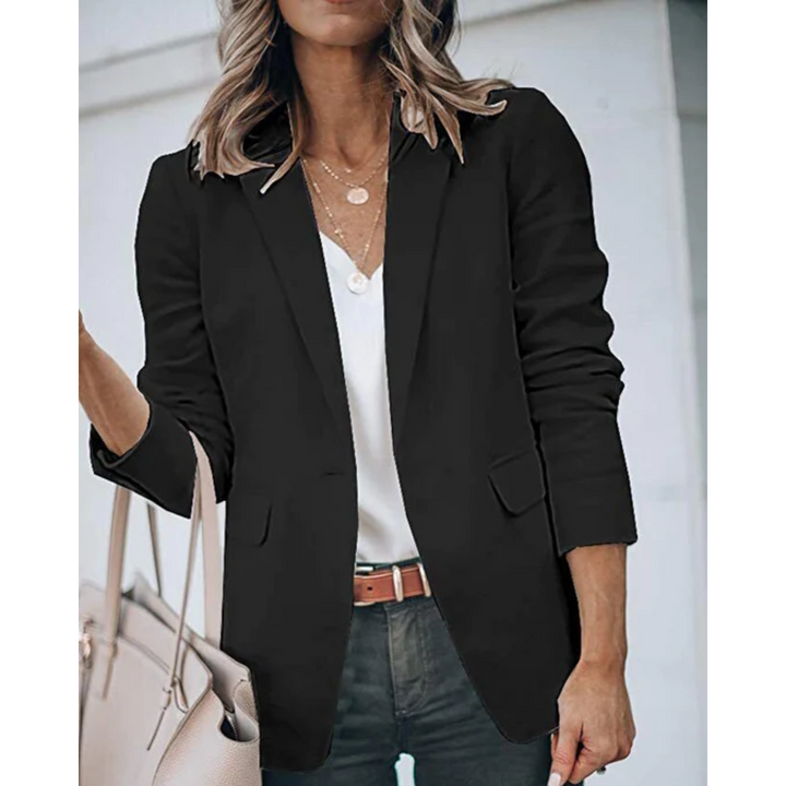 Mirla | Fritidsblazer Klassisk & Mångsidig-Eva Jonsson
