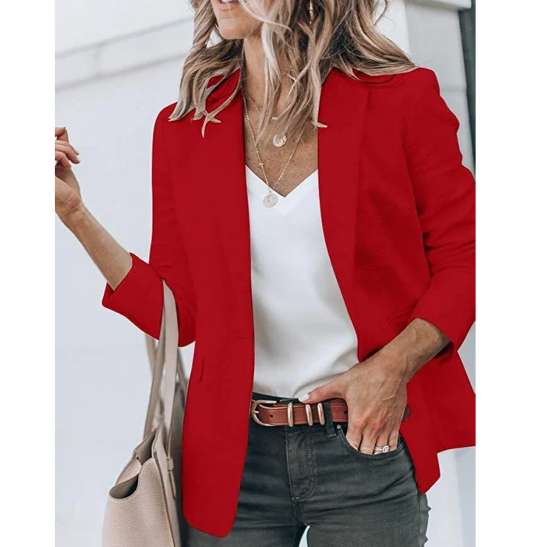 Mirla | Fritidsblazer Klassisk & Mångsidig-Eva Jonsson