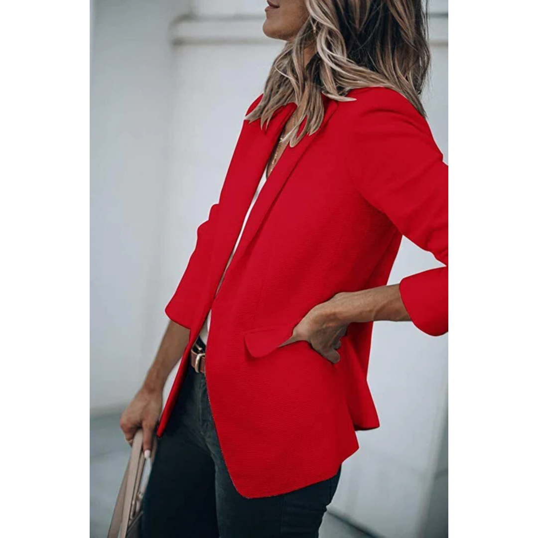 Mirla | Fritidsblazer Klassisk & Mångsidig-Eva Jonsson
