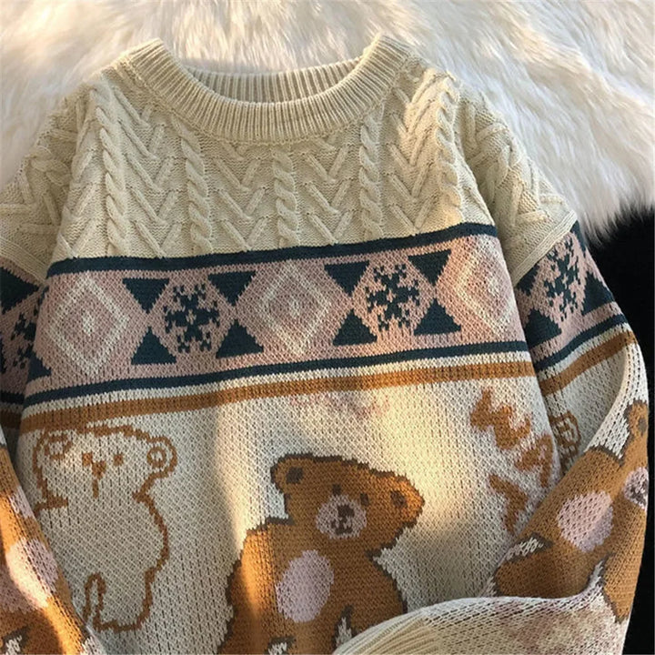 Mirla | Ful Jultröja - Söt Björntröja För Par-Eva Jonsson