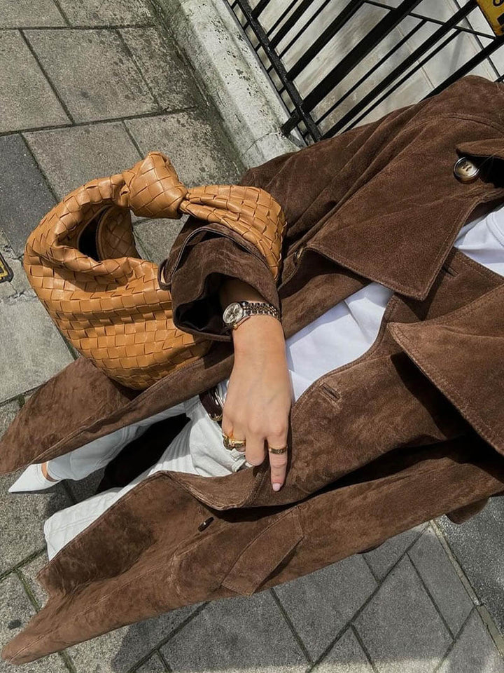 Mirla | Fuskmocka Trenchcoat-Eva Jonsson