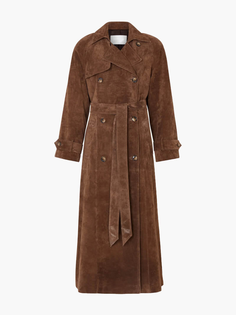 Mirla | Fuskmocka Trenchcoat-Eva Jonsson