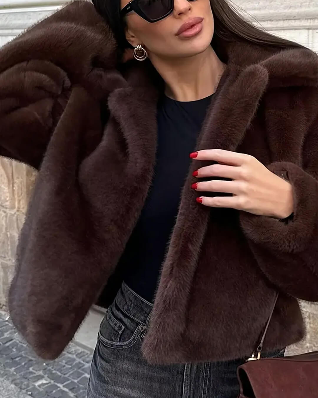 Mirla | Fuskpälsjacka-Eva Jonsson