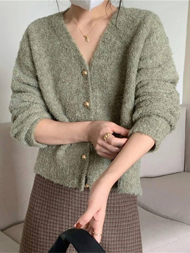 Mirla | Fuzzy Cardigan-Eva Jonsson
