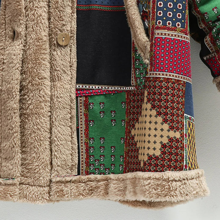 Mirla | Fuzzy Patchwork Jacka-Eva Jonsson