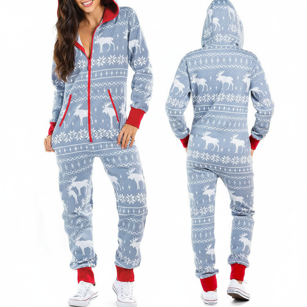 Mirla | Galen Jul-Pyjamas - Dam-Eva Jonsson