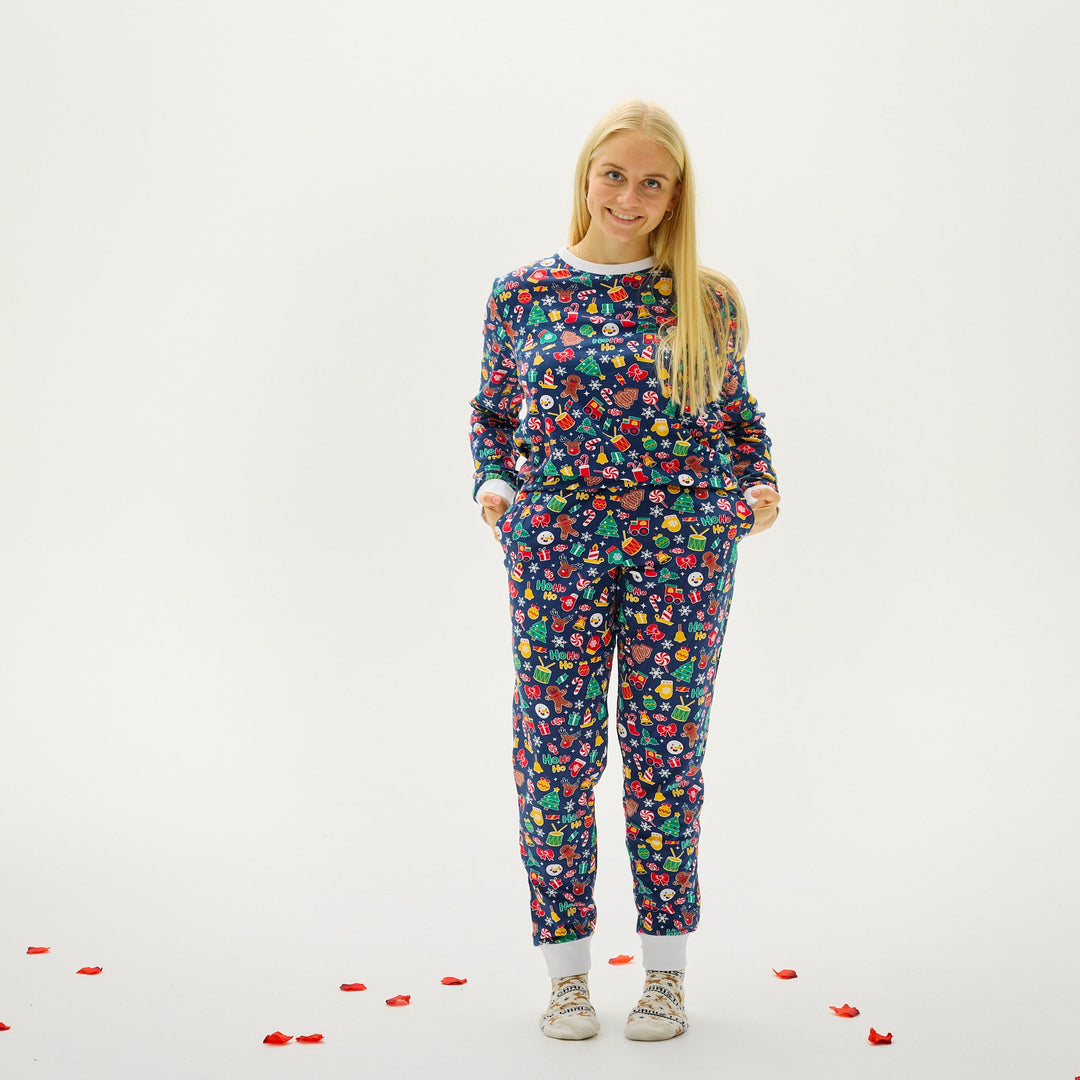 Mirla | Galna julpyjamas kvinnor-Eva Jonsson