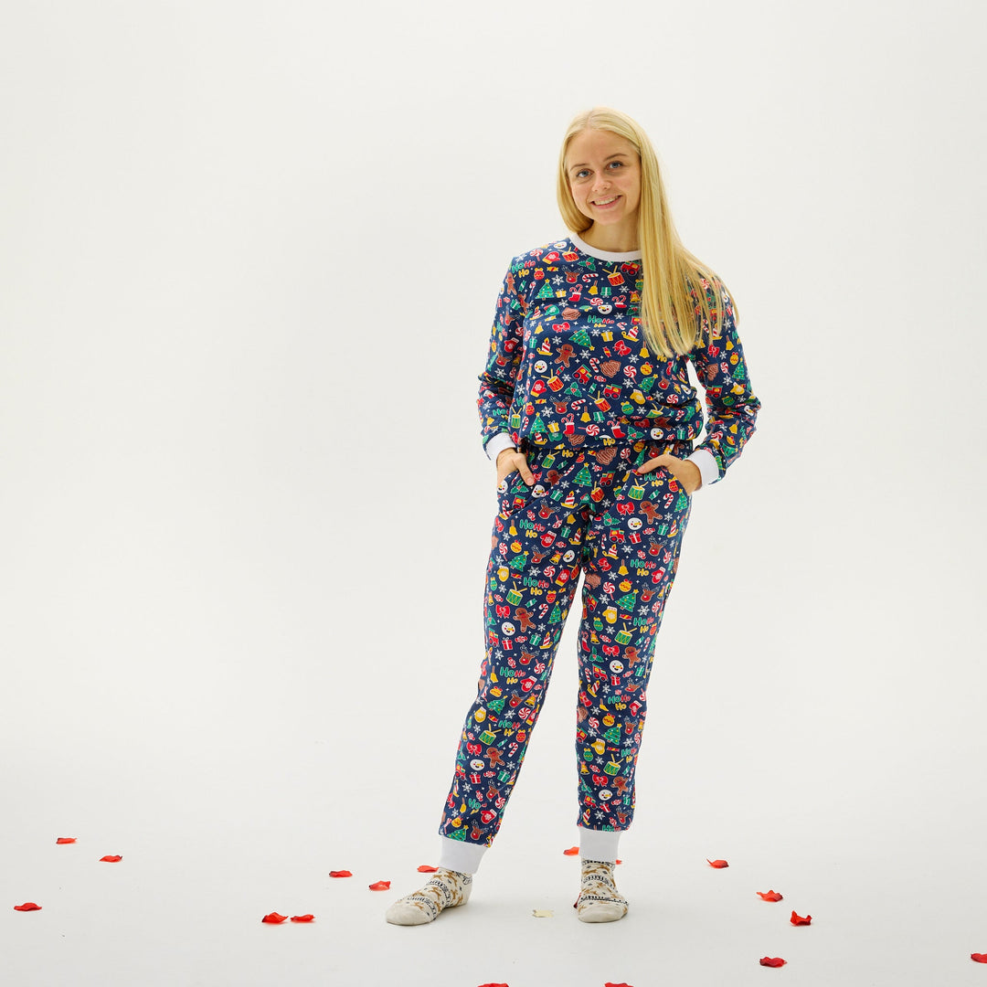Mirla | Galna julpyjamas kvinnor-Eva Jonsson