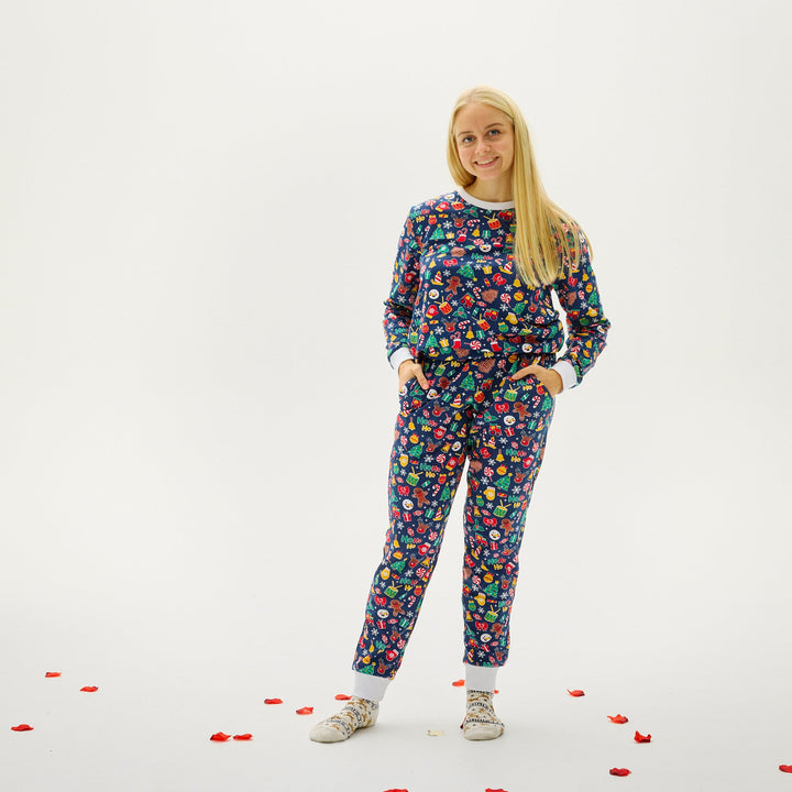 Mirla | Galna julpyjamas kvinnor-Eva Jonsson