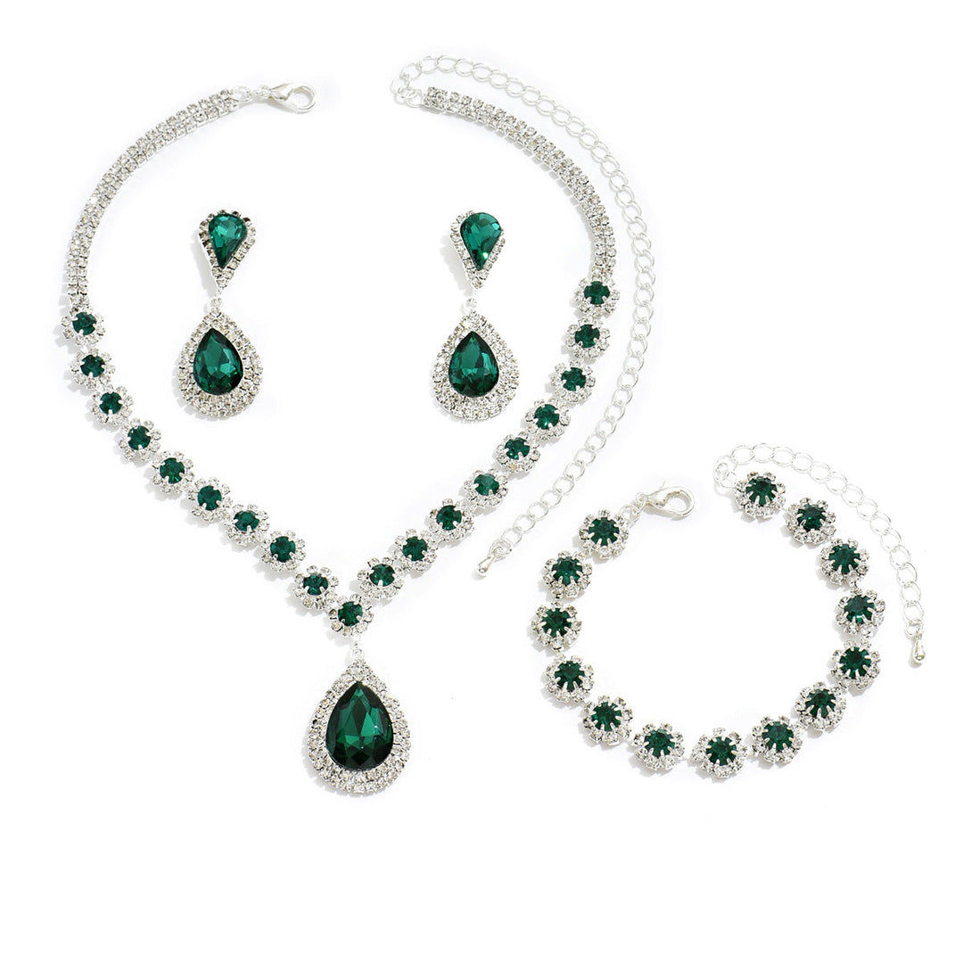 Mirla | Galvaniserat strass-smyckeset-Eva Jonsson