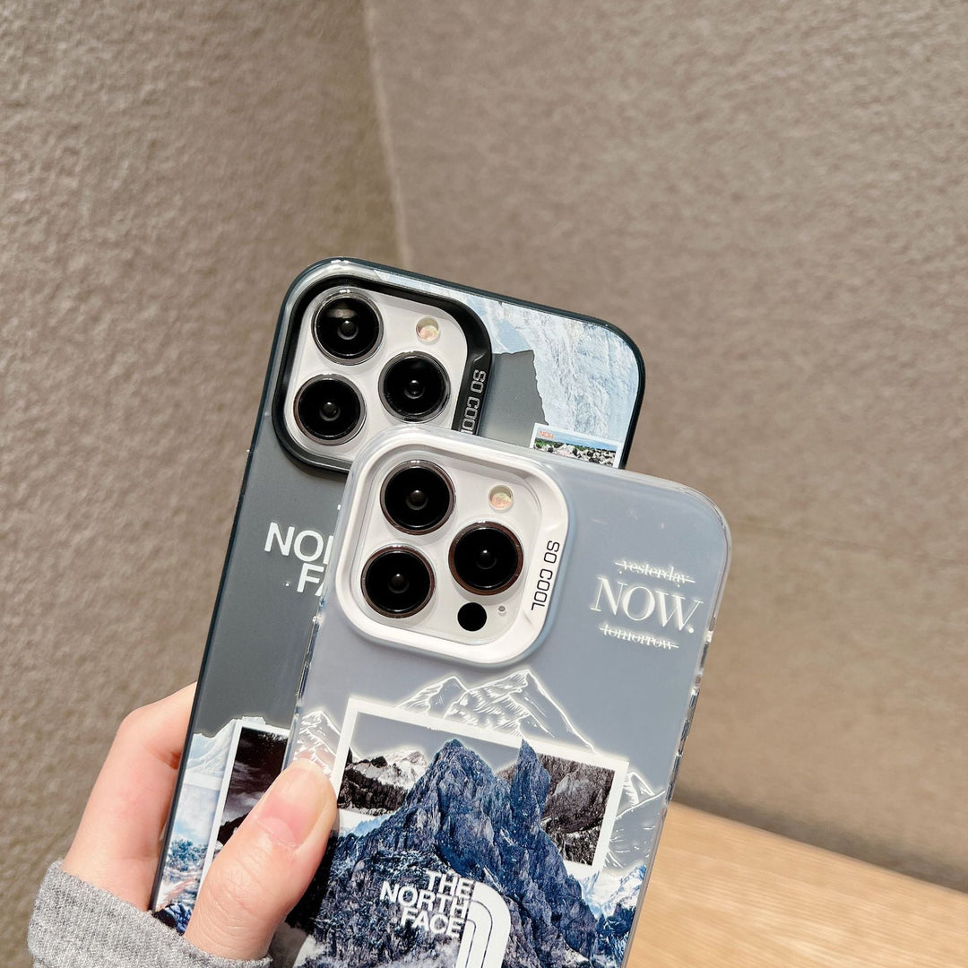Mirla | Galvaniska Bokstäver Snöberg Mobilskal För iPhone-Eva Jonsson