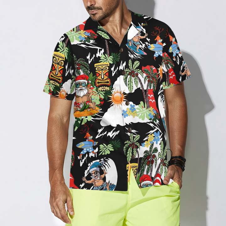 Mirla | Glad Jul Santa Claus 9 Hawaiian Shirt-Eva Jonsson