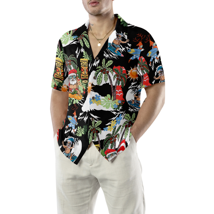 Mirla | Glad Jul Santa Claus 9 Hawaiian Shirt-Eva Jonsson