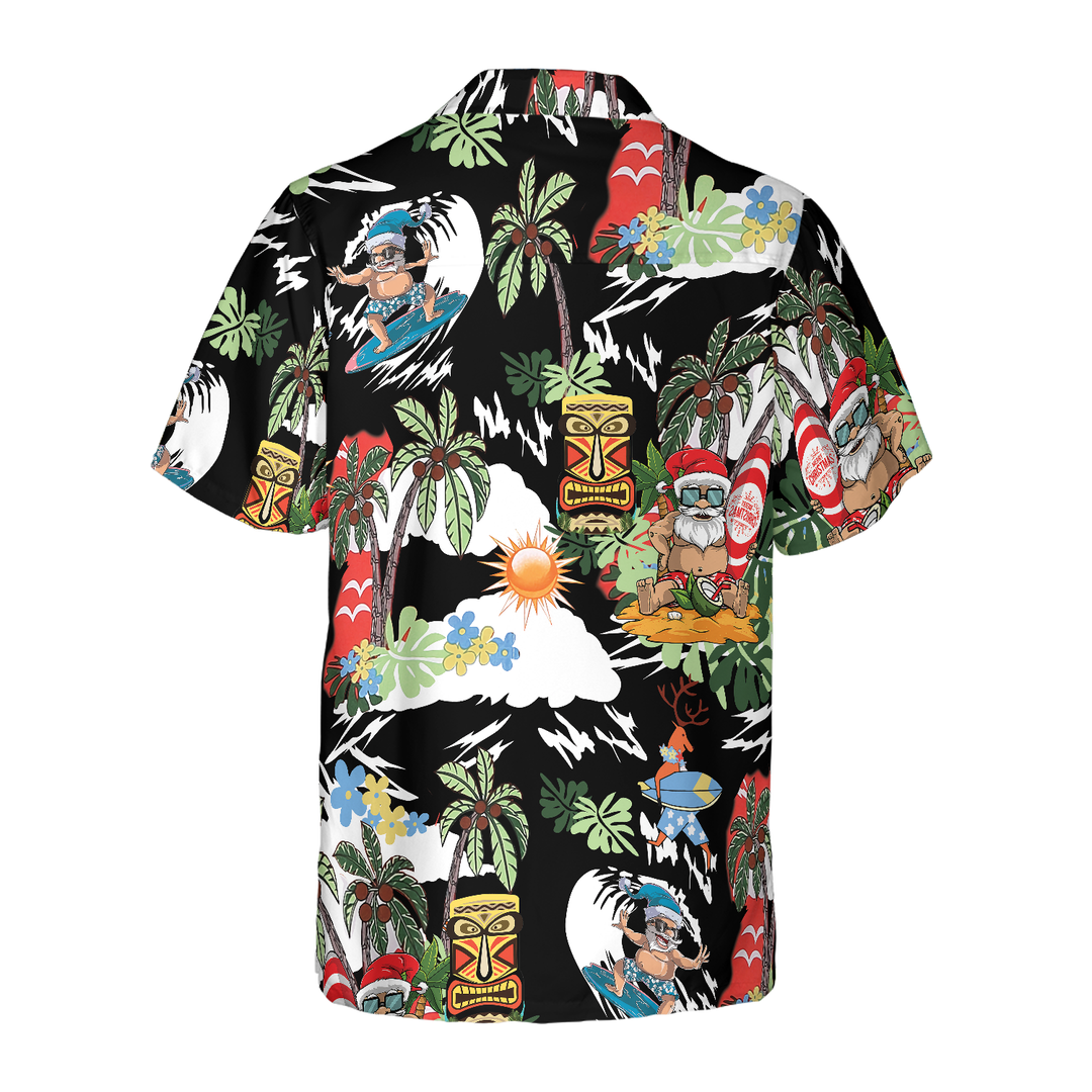 Mirla | Glad Jul Santa Claus 9 Hawaiian Shirt-Eva Jonsson
