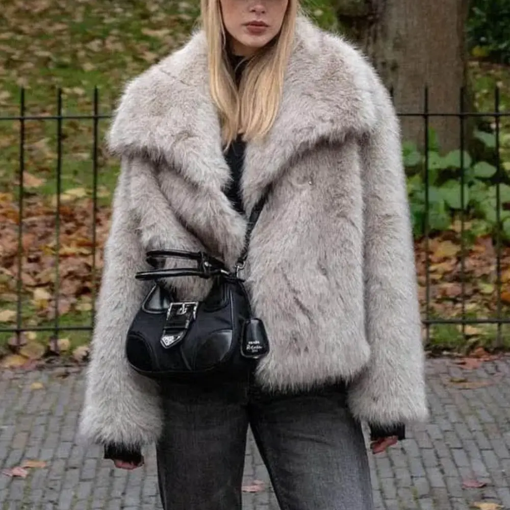 Mirla | Glam Fuskpälsjacka-Eva Jonsson