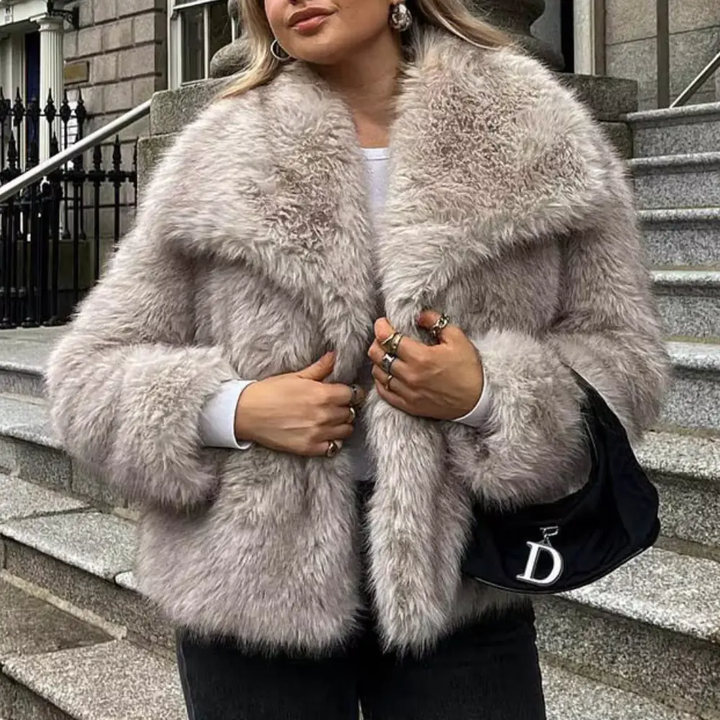 Mirla | Glam Fuskpälsjacka-Eva Jonsson