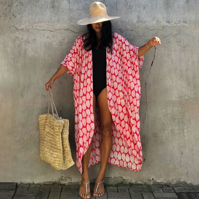 Mirla | Glamourös Solskydd Resort Strandklänning Cover Up-Eva Jonsson
