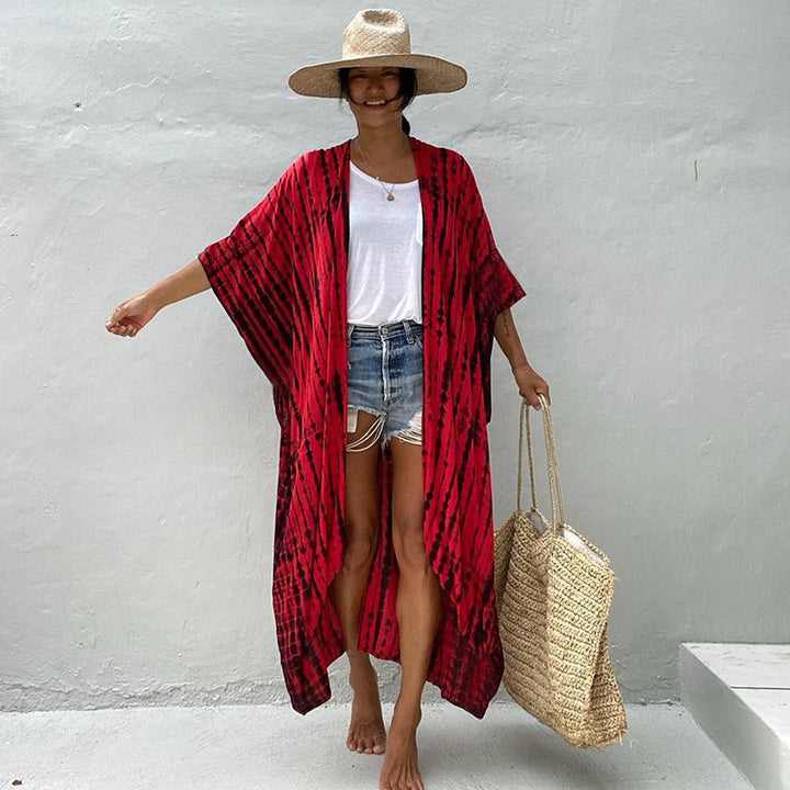 Mirla | Glamourös Solskydd Resort Strandklänning Cover Up-Eva Jonsson