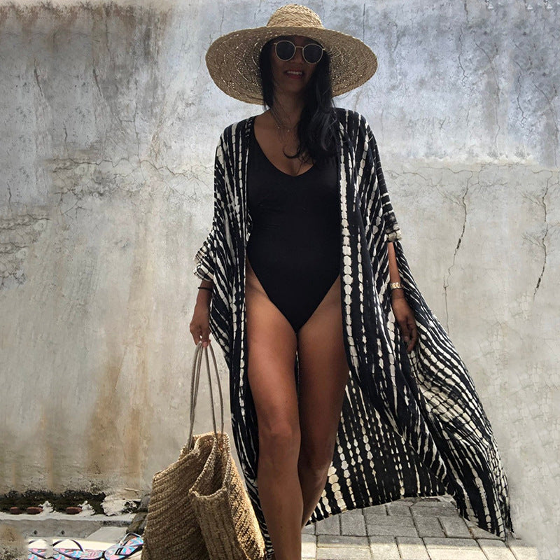 Mirla | Glamourös Solskydd Resort Strandklänning Cover Up-Eva Jonsson