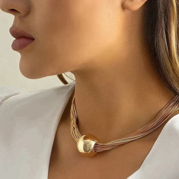 Mirla | Glänsande Halsband-Eva Jonsson