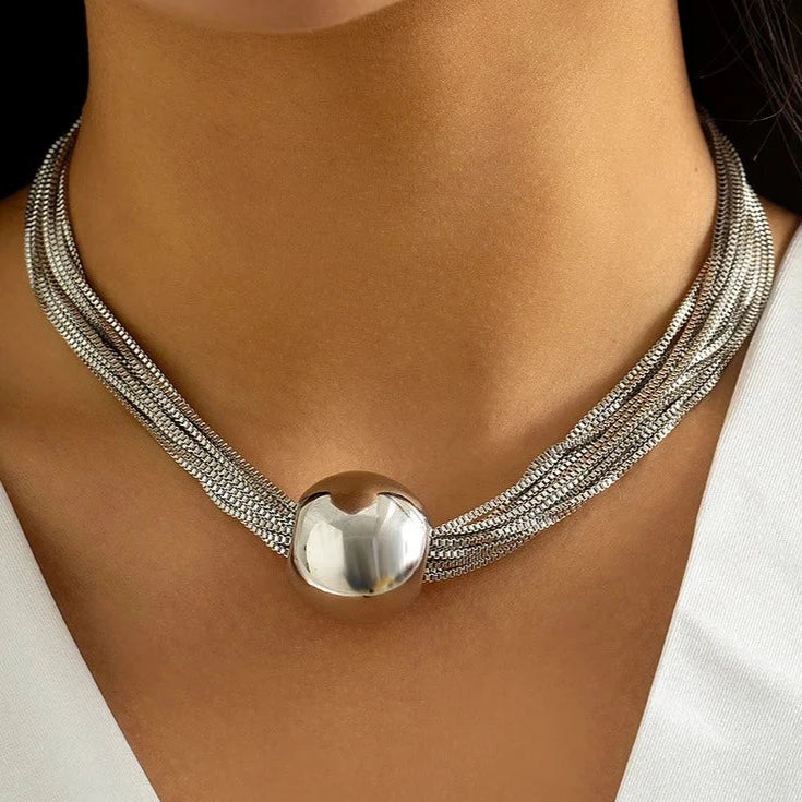 Mirla | Glänsande Halsband-Eva Jonsson